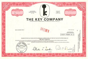 Key Co. - Stock Certificate